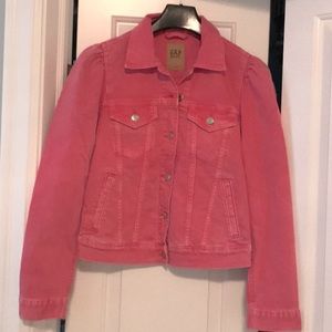 GAP Pink Women's Denim Jacket